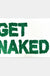 Feblilac Green Get Naked Bath Mat