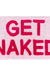 Pink Get Naked Bath Mat