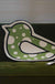 Green Dot Bird Bath Mat