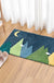 Green Jungle Multiple Size Tufted Bathmat