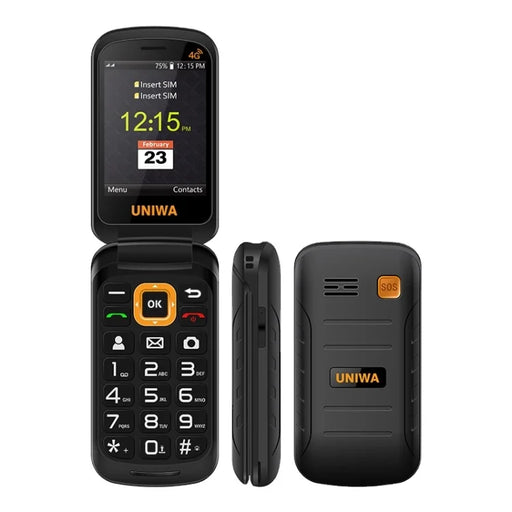 Elder Mini Phone UNIWA V909T Flip Phone