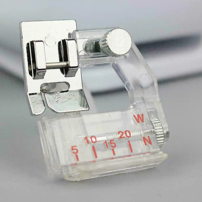 Adjustable Bias Tape Binding Foot Snap On Presser Foot 6290 For Brother and Most of Low Shank Sewing Machine Accessories