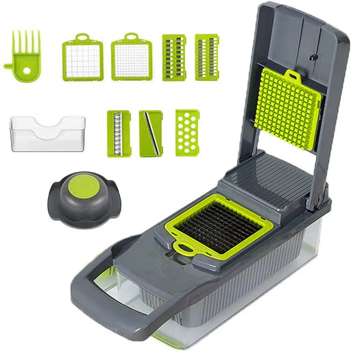 Drop Shipping Multi-functional Plastic Manual Food Shredder Salad Cutter Vegetable Chopper Kitchen tools