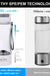 ALTHY Hydrogen Rich Water Generator Bottle Cup - DuPont SPE PEM Dual Chamber Maker lonizer - H2 Inhalation device