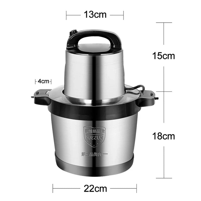 Electrical Household Appliance Smart Automatic Overload Protection Large Capacity Meat Grinder Fufu Machine Yam Pounder