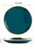  Supplier Dinnerware Full Dinner Sets 18 pcs White Green Royal Ceramic Dinner Set For Restaurant