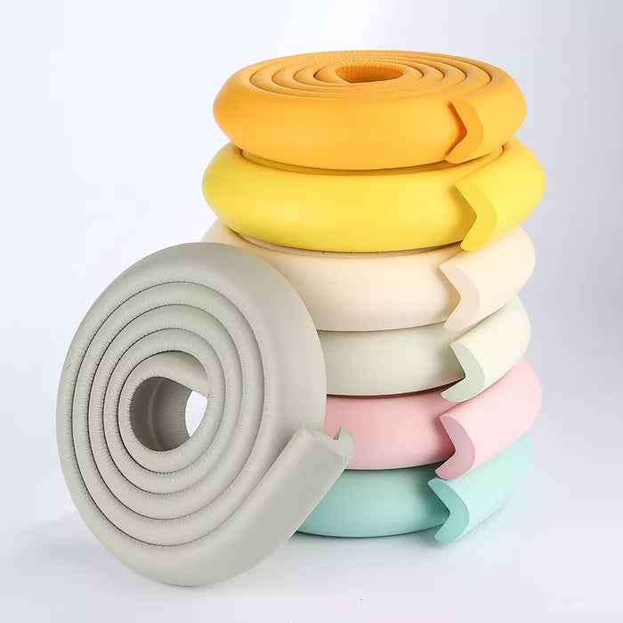 2M U Shape Extra Thick Baby Safety Furniture Table Protector Edge Corner Desk Cover Protective Tape Foam Corners Bumper Guard