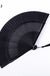 Chinese Style Black Fan Folding Female Classical Dance Craft Folding Fan