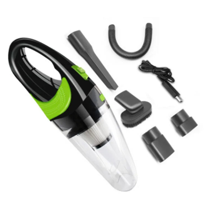 Car vacuum cleaner, portable wireless charging car wet and dry vacuum cleaner, household handheld high-power vacuum cleaner