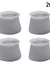 20pcs Silicon Furniture Leg Protection Cover Table Feet Pad Floor Protector For Chair Leg Floor Protection Anti-slip Table Legs