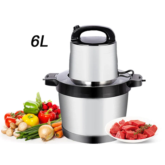 Electrical Household Appliance Smart Automatic Overload Protection Large Capacity Meat Grinder Fufu Machine Yam Pounder