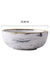 European Style Dinnerware Custom Logo Grey Salad Soup Bowl Porcelain Charger Plate Luxury Ceramic Dinner Set With Gold Rim