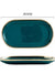  Supplier Dinnerware Full Dinner Sets 18 pcs White Green Royal Ceramic Dinner Set For Restaurant