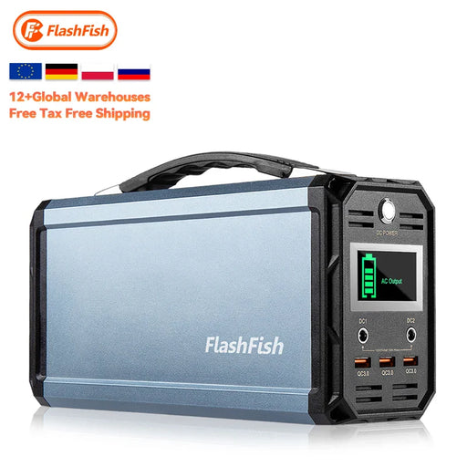 Flashfish Portable Power Station Power Bank Supply for Phone Laptop at Home or Camping Hot Sale 300W 500W 1000W 150W