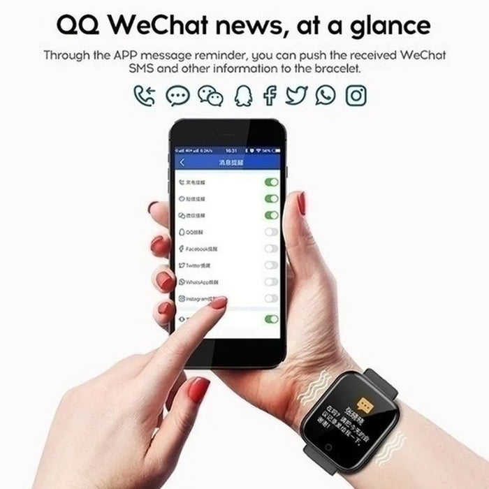 2024 New Bracelet Cheap Price Smartwatch Wholesale Custom APP Y68 D20 Mobile Phone Android Smart Watch