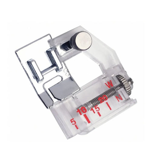 Adjustable Bias Tape Binding Foot Snap On Presser Foot 6290 For Brother and Most of Low Shank Sewing Machine Accessories