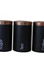 3pcs Canister Set Tea Coffee Sugar Storage Bottles Kitchen Food Canister Jar for Home Organizer Candy Sealed Cans Box