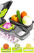 2023 12 In 1 Hand Operated Vegetable Mandoline Slicer Vegger, Food Chopper Onion cutter Vegetable Slicer vegetable cutter