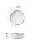  Supplier Dinnerware Full Dinner Sets 18 pcs White Green Royal Ceramic Dinner Set For Restaurant