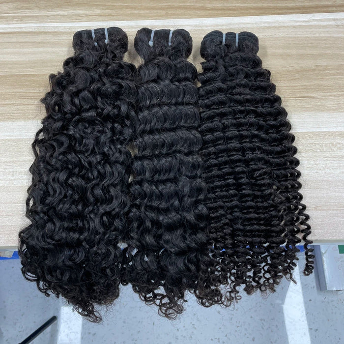 Deep Wave raw virgin Indian hair bundle vendors list,10a unprocessed raw human hair bundles,Deep Wave hair products