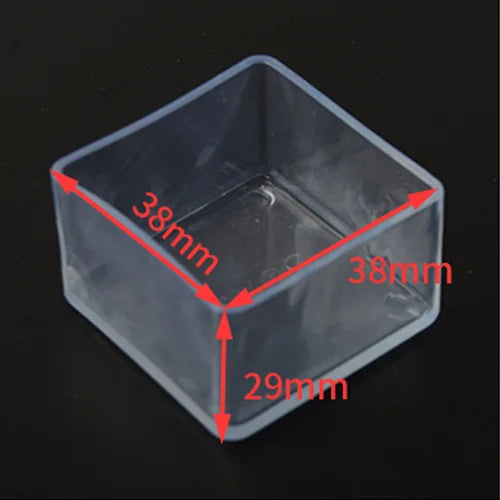 Furniture Leg Foot Protector Transparent Table And Chair Foot Cover Silicone Wear-resistant Cap Noise Reduction Protect Floor