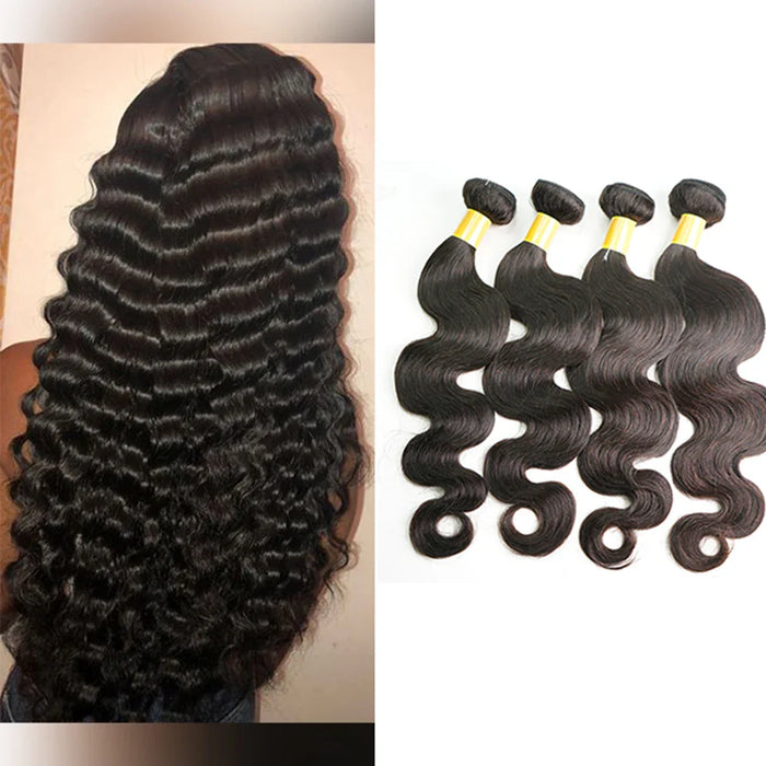 Deep Wave raw virgin Indian hair bundle vendors list,10a unprocessed raw human hair bundles,Deep Wave hair products