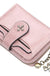 2023 New Women Wallets Fashion Short PU Leather Top Quality Card Holder Female Zipper Purse