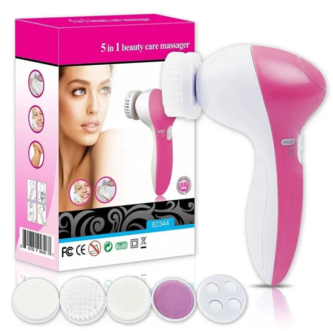 Face cleaning apparatus Electric face cleaning brush, electric 5 in 1 brush for cleaning face