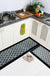 Linen Stripes Kitchen Rugs Set