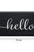 Hello Dirt Trapper Door Mat