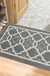 Light Grey Modern Entrance Rug