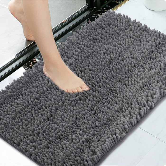 Chenille Shaggy Bath Mat