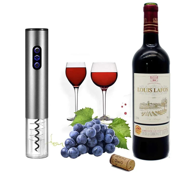 Electric Wine Opener Rechargeable Automatic Corkscrew Creative Wine Bottle Opener with USB Charging Cable