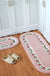 Pastoral Floor Carpet Living Room Bedroom Carpet Area Rug Anti-slip Floor Mat Bathroom Carpet Mat Kitchen Mat Home Textile