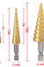 4-32 mm 4-20 mm HSS Titanium Coated Step Drill Bit High Speed Steel Metal Wood Hole Cutter Cone Drilling Tool