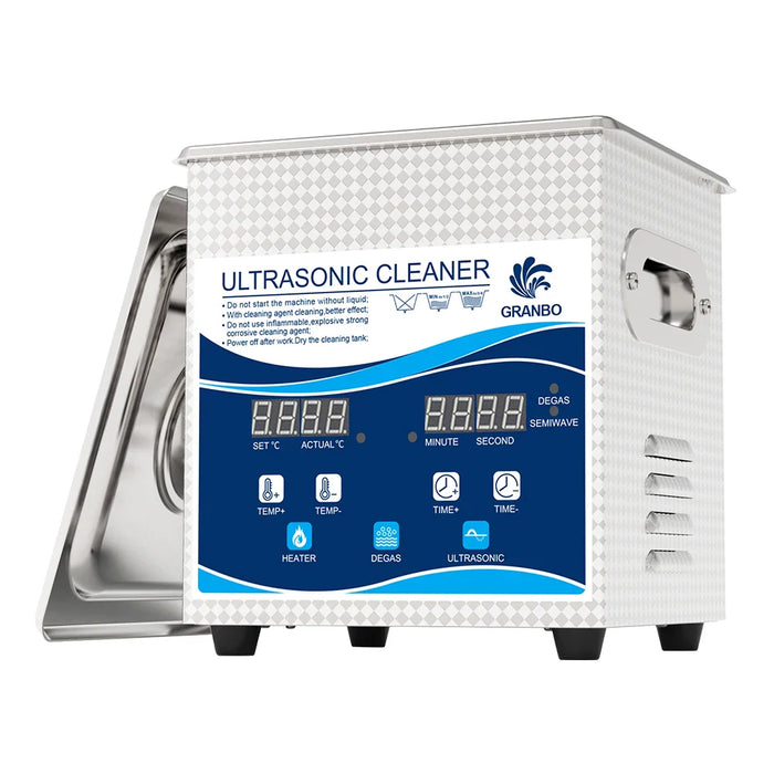 Digital Timer Heater Adjustable 2L 30W/60W Ultrasonic Variable Wave Ultrasonic Cleaner Machine