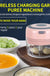 CK-G02 Kitchen accessories wireless Vegetable Cutter meat food chopper mini electric garlic crusher chili and ginger crusher