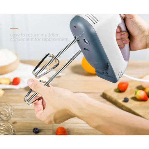 Electric Handheld Egg Beater Whisk Blender Home Kitchen Food Mixer 7 Speed Food Mixer Table Stand Cake Dough Stir Mixer