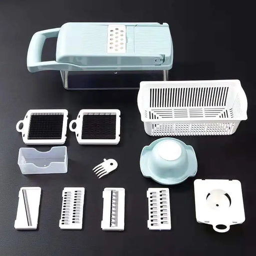 Drop Shipping Multi-functional Plastic Manual Food Shredder Salad Cutter Vegetable Chopper Kitchen tools