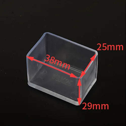 Furniture Leg Foot Protector Transparent Table And Chair Foot Cover Silicone Wear-resistant Cap Noise Reduction Protect Floor