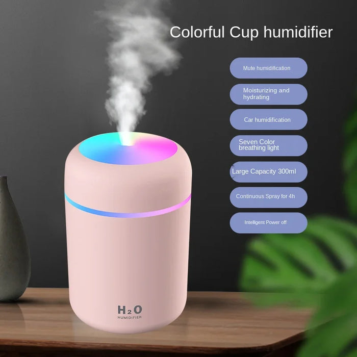 2021 Home Small USB Diffuser Humidifiers Mini Nebulizer Aromatherapy Car Essential Oil Aroma Diffusers