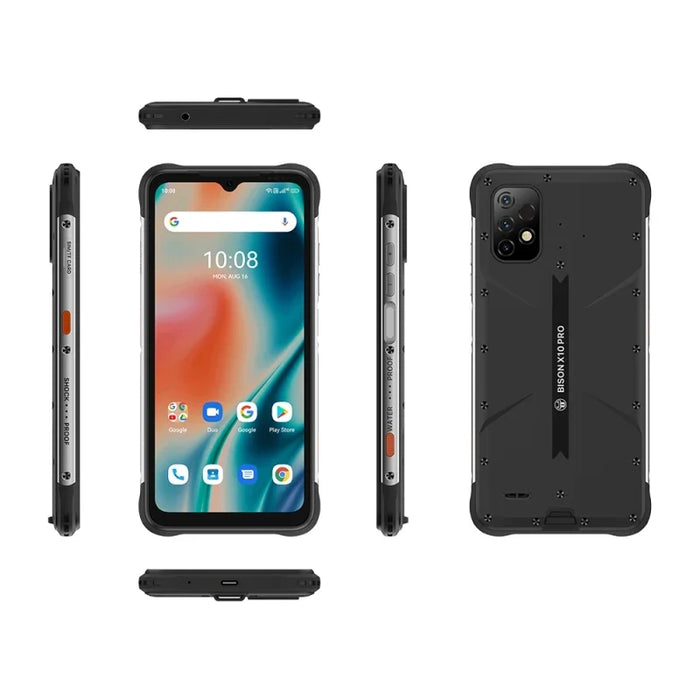 2021 Hot Sell UMIDIGI BISON X10 Pro 4G Android Rugged Phone, 4GB+128GB 6150mAh 6.53 inch Android 11 Support NFC Smartphone