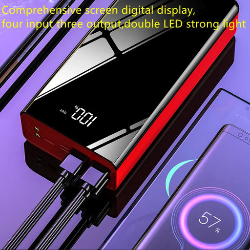 2023 New High Capacity Mobile Phone Charger 40000mah Power Bank