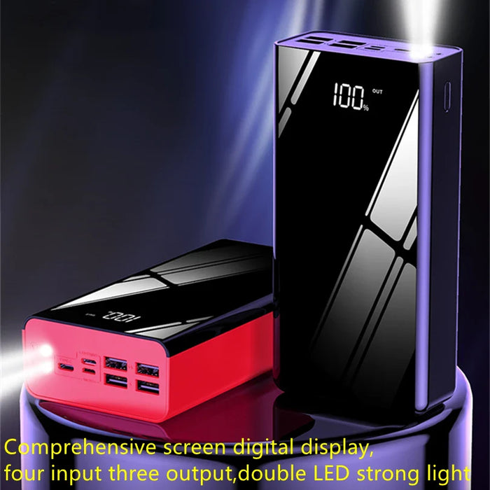 2023 New High Capacity Mobile Phone Charger 40000mah Power Bank