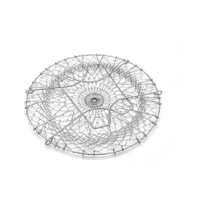  Hot Sale 304 or 201 Stainless Steel Mesh Cooking Net Gadgets Basket for Fried Food or Store Fruit and Snacks