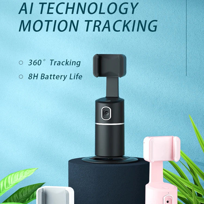 2022 Dropshipping Agent Shopify Face Body Ai Custom Auto Track Sensor 360 Rotation Supplier Tracking Smart Shooting Phone Holder