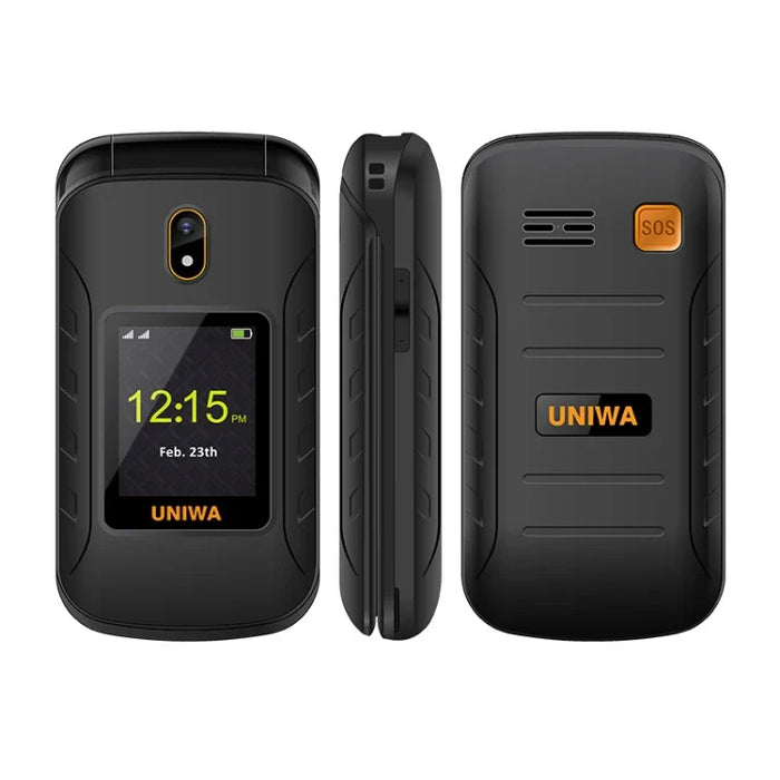 Elder Mini Phone UNIWA V909T Flip Phone