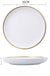  Supplier Dinnerware Full Dinner Sets 18 pcs White Green Royal Ceramic Dinner Set For Restaurant