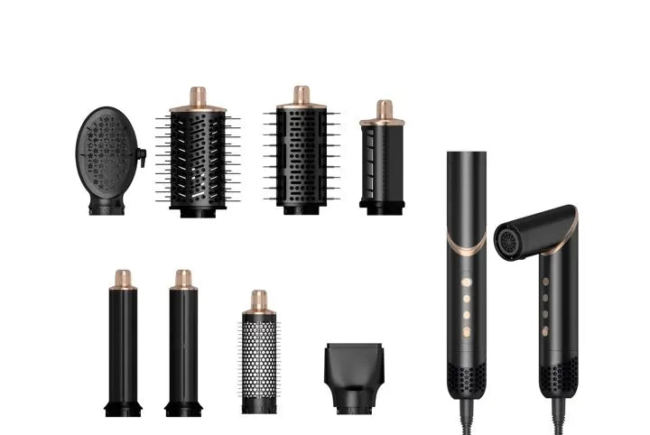 8-in-1 Multifunctional Styling Hot Air Electric Hair Blow Dryer Hairdryer Set Volume Styler Hair Styling Brush Comb