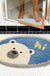 Cute Polar Bear Bathroom Mat, Hi Bath Mat